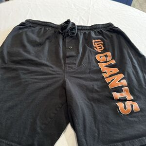 Sideline San Francisco Giants Men's Black Shorts Size XL Used